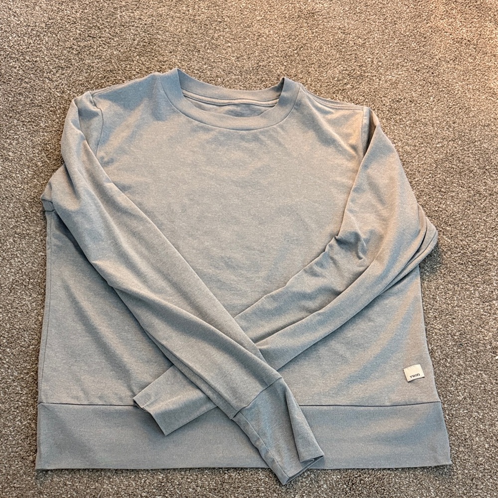 Vuori Light Gray Sweatshirt